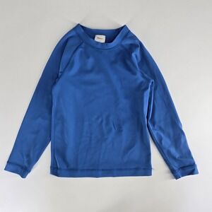 Hanna Andersson Boys 4 100cm Performance Rash Gaurd Shirt Boys Blue
